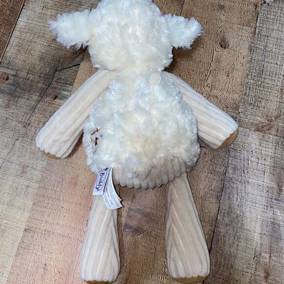 Scentsy Buddy RARE Lenny the Stuffed Lamb 15" Retired 2010 Soft Cuddly - Picture 5 of 10
